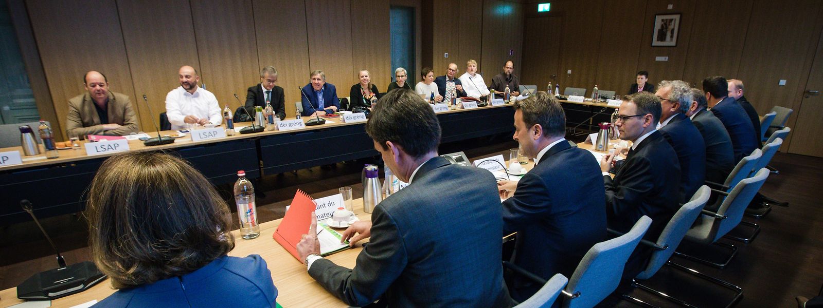 Runde 2 der Koalitionsverhandlungen: Finden DP, LSAP und Déi Gréng dieses Mal, trotz mehrerer Divergenzen, wieder den Konsens?