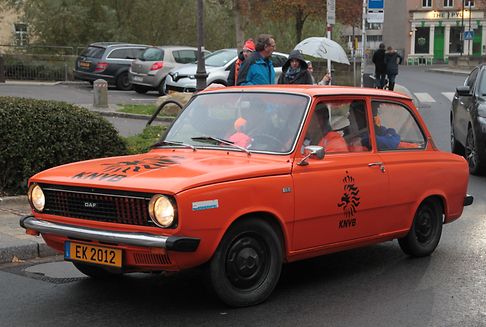 Niederländische Fans in Luxemburg: 