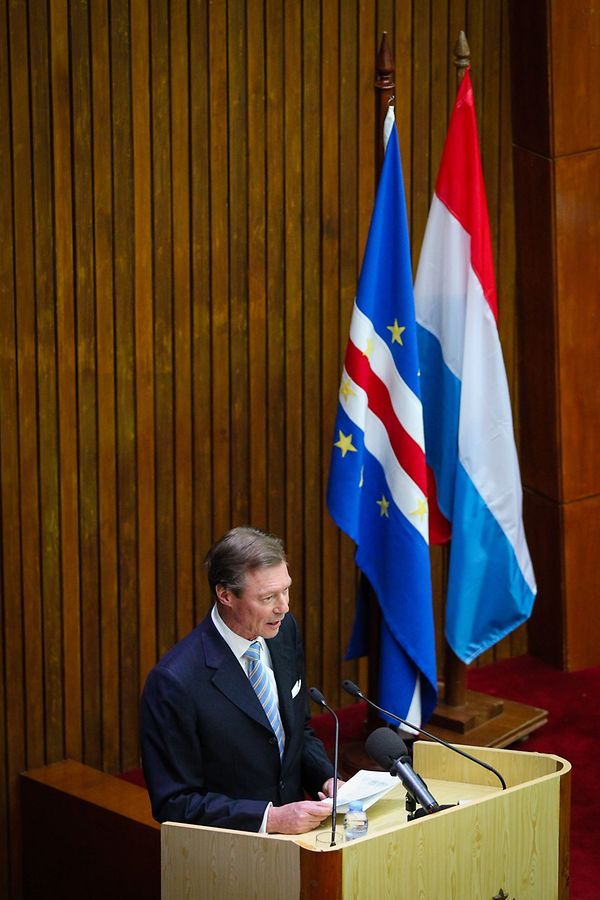 Le grand-duc Henri a prononcé un discours à l'Assemblée nationale au Cap Vert.