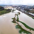 Lokaels, Hochwasser,Überschwemmungen im Alzettetal .Gosseldingen,Lintgen.Foto: Gerry Huberty/Luxemburger Wort