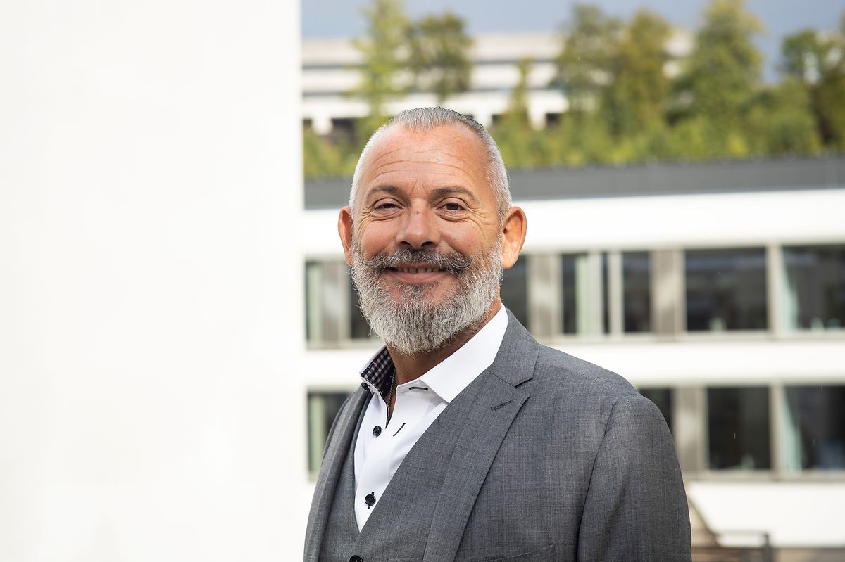 Jean Billa, diretor do Liceu de Clervaux.