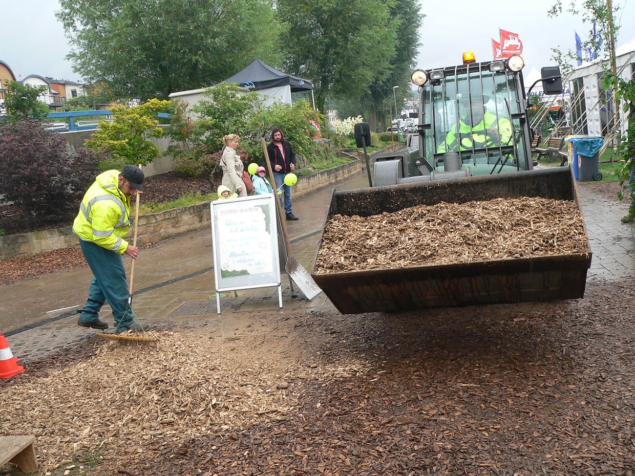 Die "Foire agricole" wusste den Regen am Samstag bereits mit einem abwechslungsreichen Show-Programm zur Nebensache werden zu lassen.