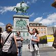 Visite guid�e - Sightseeing, Luxembourg, le 21 Juillet 2015. Photo: Chris Karaba