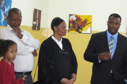 Nélson Neves, junto com os pais, regressou à terra que o viu nascer