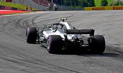 (FILES) In this file photo taken on June 30, 2018 Mercedes' Finnish driver Valtteri Bottas steers his car during the qualifying session ahead of the Austrian Formula One Grand Prix in Spielberg, central Austria. - Formula One managing director Ross Brawn said May 1, 2020 the Austrian Grand Prix's remote location makes it a logical choice as the opening race of a season heavily interrupted by the novel coronavirus pandemic (COVID-19). (Photo by ANDREJ ISAKOVIC / AFP)