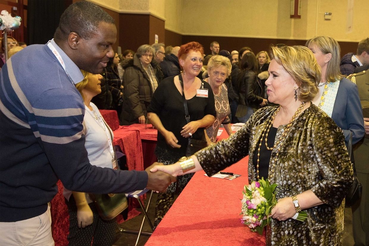 Der "Bazar" des Roten Kreuzes.