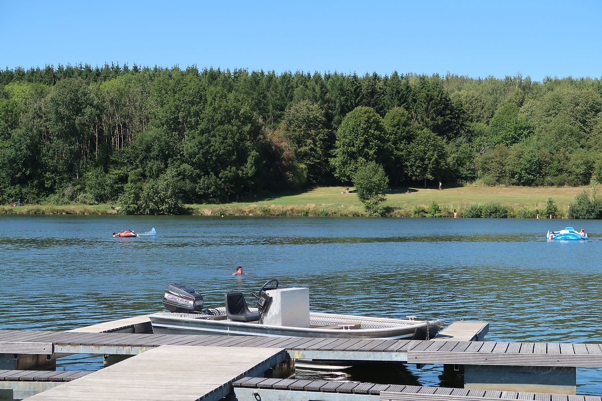 Weiswampach lakes for swimming, fishing and watersports
