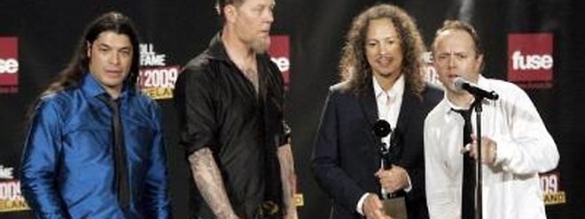 Metallica In Der Rock And Roll Hall Of Fame
