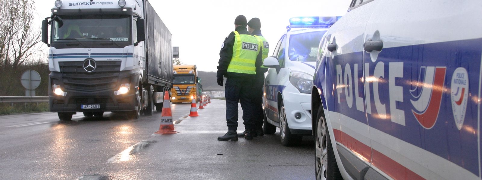 Den französischen Grenzgängern gehen die Grenzkontrollen gehörig auf die Nerven. 
