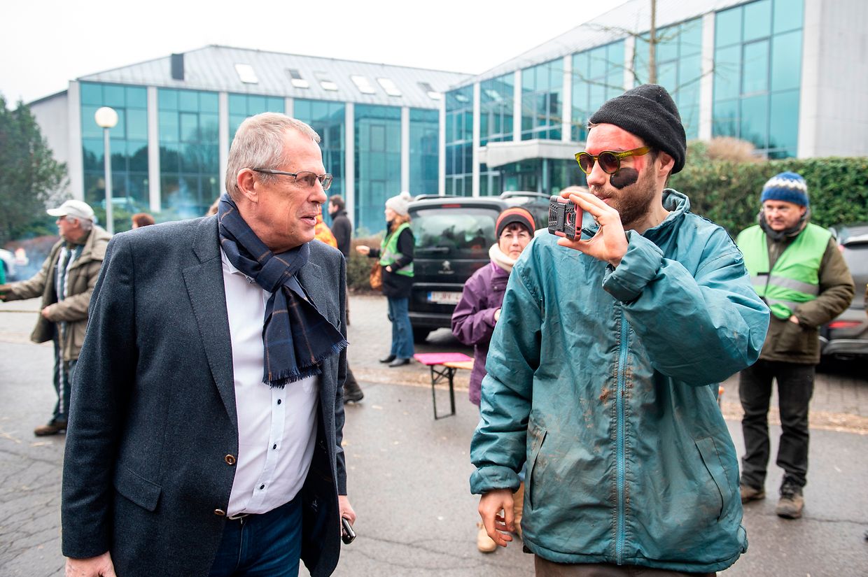 ... les autres pour apporter une réponse aux défis actuels de la Province de Luxembourg. Comme ici Vincent Magnus, bourgmestre d'Arlon.