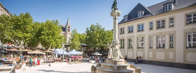 Das Dicks-Lentz-Monument von 1903 wurde errichtet, als die Luxemburger Sprache noch von geringer nationaler Bedeutung war.
