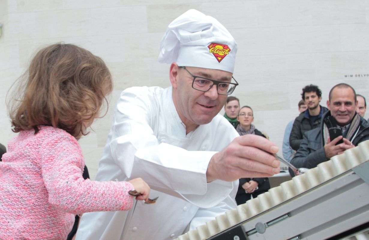 "Cloaca reloaded" des belgischen Künstlers Wim Delvoye.