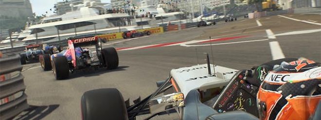 Mit „F1 2015“ auf der Rennstrecke von Monaco unterwegs.