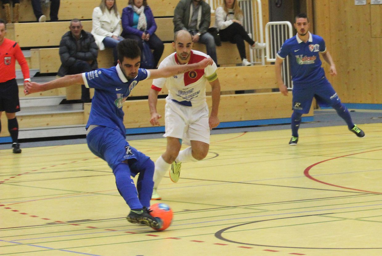 Mais um remate certeiro que terminou nas redes do Sparta