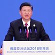 China's President Xi Jinping delivers a speech during the opening of the Boao Forum for Asia (BFA) Annual Conference 2018 in Boao, south China's Hainan province on April 10, 2018.
The BFA annual conference 2018 takes place between April 8-11. / AFP PHOTO / - / China OUT