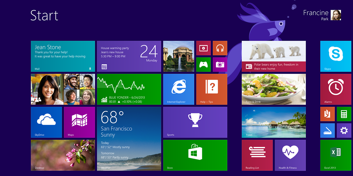Windows 8.1 ist Microsofts aktuelles Betriebssystem.