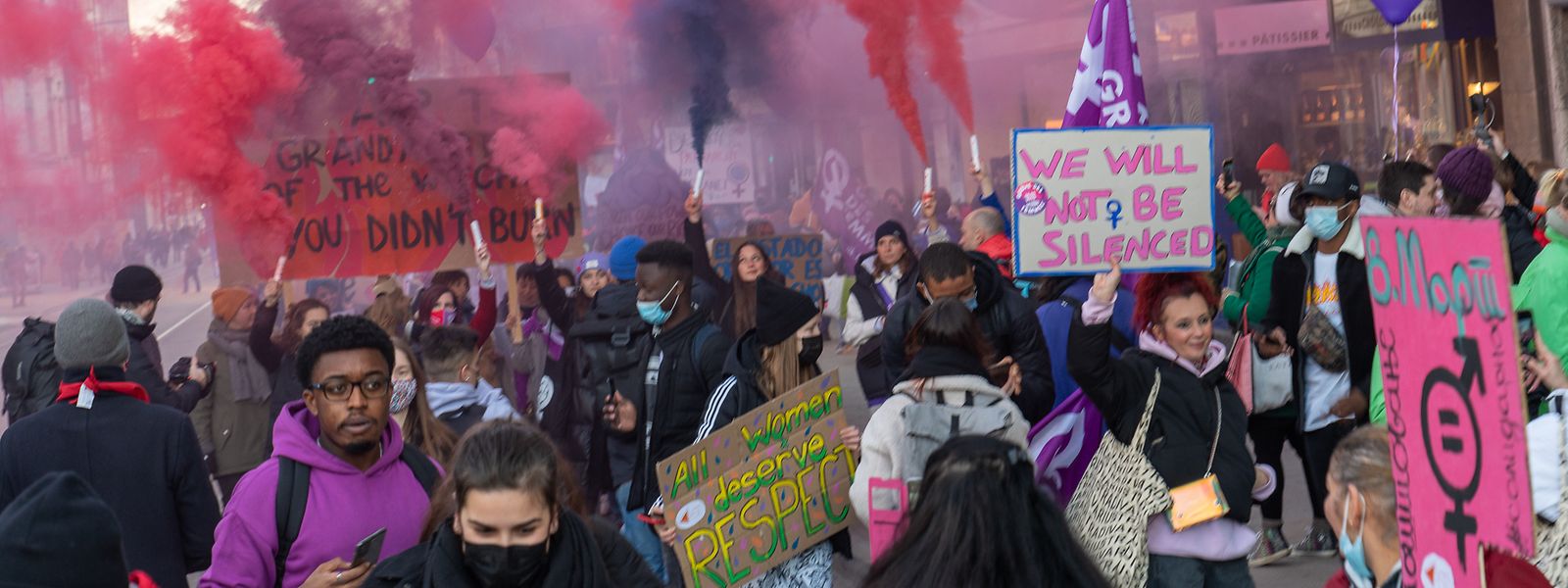 Am 8. März ruft die Plattform JIF (Journée Internationale des Femmes) anlässlich des Weltfrauentags am 8. März zur Beteiligung an der Protestaktion „Fraestreik“ auf.