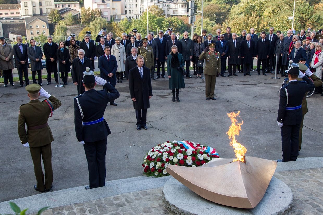 Die "Journée de la commémoration nationale" fand am Sonntag statt.