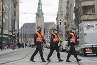 Lokales,Mit der Polizei auf Patrouille,Police,Bahnhofsviertel,Sicherheit Polizeipräsenz.Foto: Gerry Huberty/luxemburger Wort