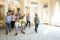 GuideForOneDay - im Palais mit der Großherzogin, La Grande Duchesse Maria-Teresa, le 12 Septembre 2018. Photo: Chris Karaba