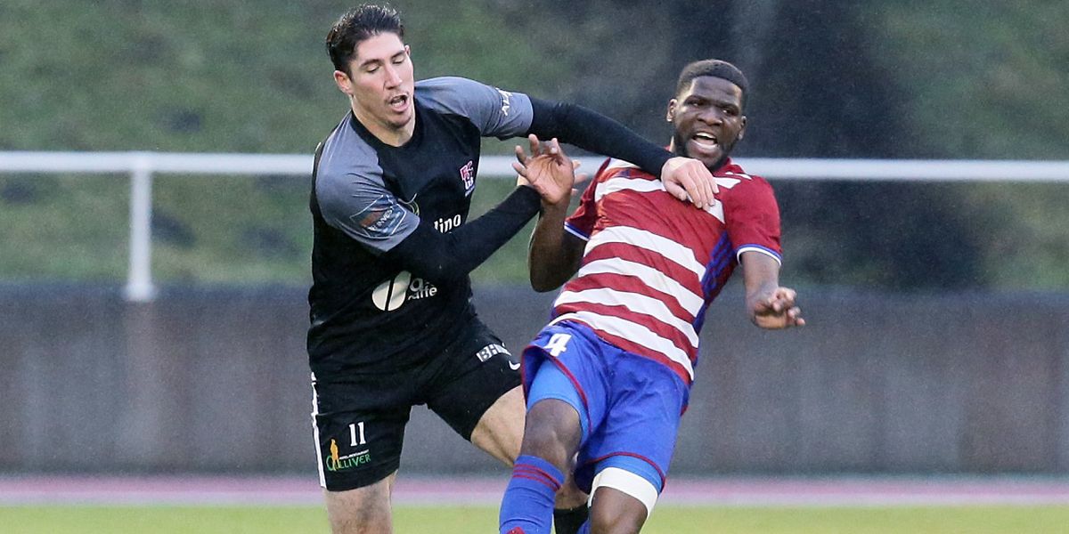 Rodrigue Dikaba s'impose devant le Differdangeois Gauthier Caron. Fidèle à son habitude, le médian du Fola est décidé à tout donner pour poursuivre l'aventure.