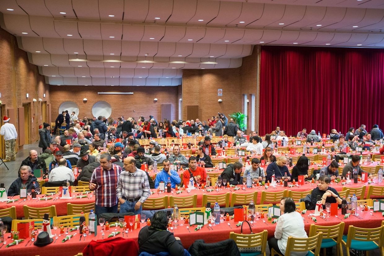 La 18e fête de Noël organisée par la Stëmm vun der Strooss s'est déroulée au centre culturel de Bonnevoie.