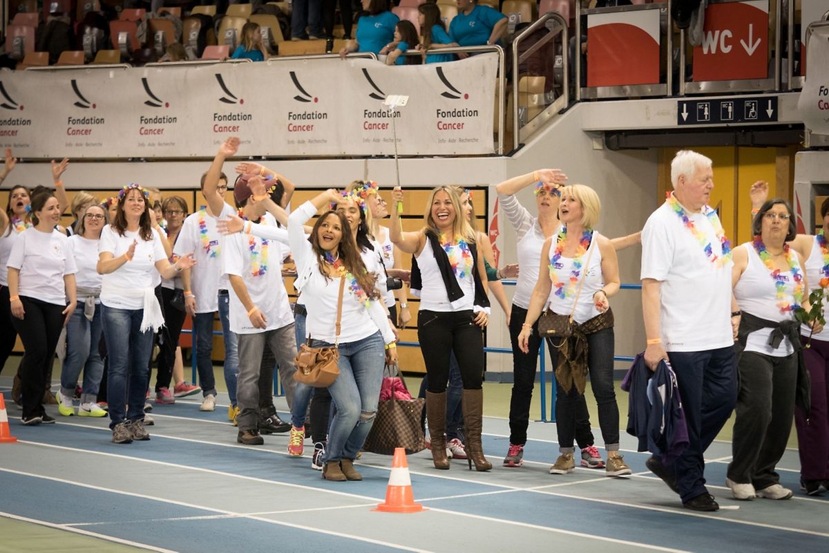 Laufen aus Solidarirät:  „Relais pour la Vie“ der Fondation Cancer, Coque