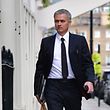 Jose Mourinho arrives back at his home in central London on May 26, 2016.
The prospect of Jose Mourinho becoming Manchester United's next boss has unleashed hopes across Europe of a mega-spending spree by the English giants to get back into the elite. / AFP PHOTO / LEON NEAL