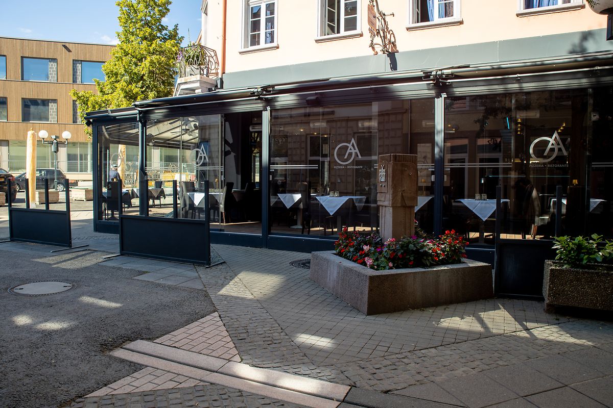 O restaurante Oktav Amadeus demorou um ano a reconstruir.
