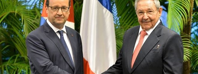 François Hollande unterstützte demonstrativ die kubanische Öffnungspolitik.