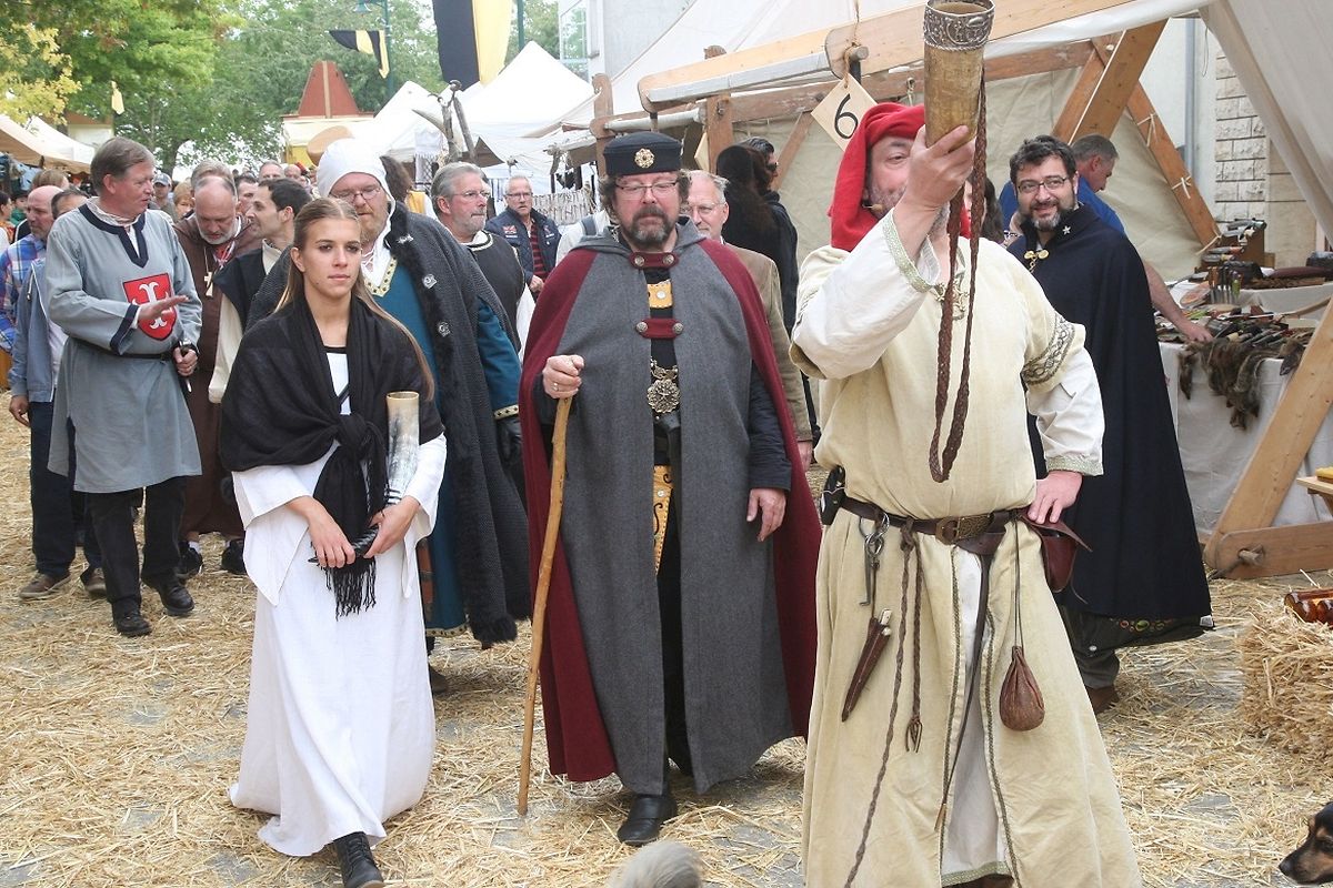 Eindrücke vom Mittelalterfest in Düdelingen.