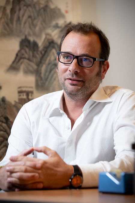Raphaël Kies, spécialiste de la pluralité des médias au Luxembourg.