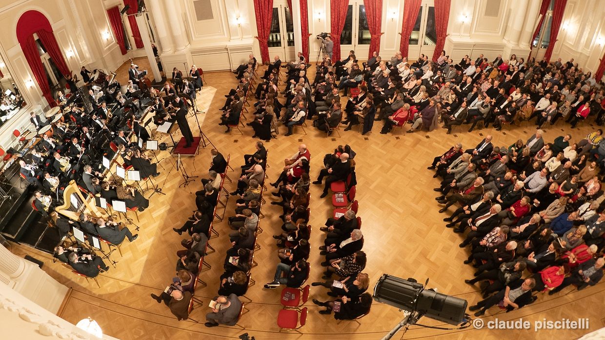 Luxembourg Wind Orchestra  „Concert de Nouvel An 2019“  - Luxembourg - Ville - Cercle Cité - 12/01/2019 - photo: claude piscitelli