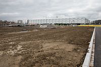 Lok , geplanter P&R neben neuem Fussballstadion , Cloche d`Or  , Foto: Guy Jallay/Luxemburger Wort