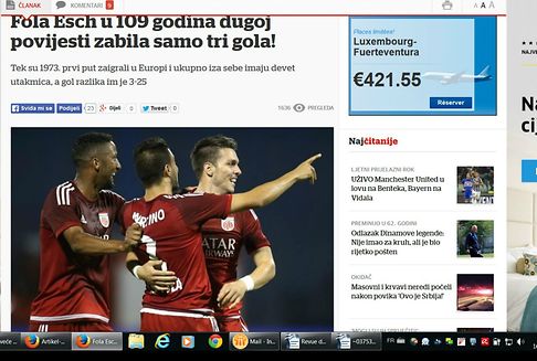 Football / La presse croate se déchaîne: Entre «honte» et «déshonneur»