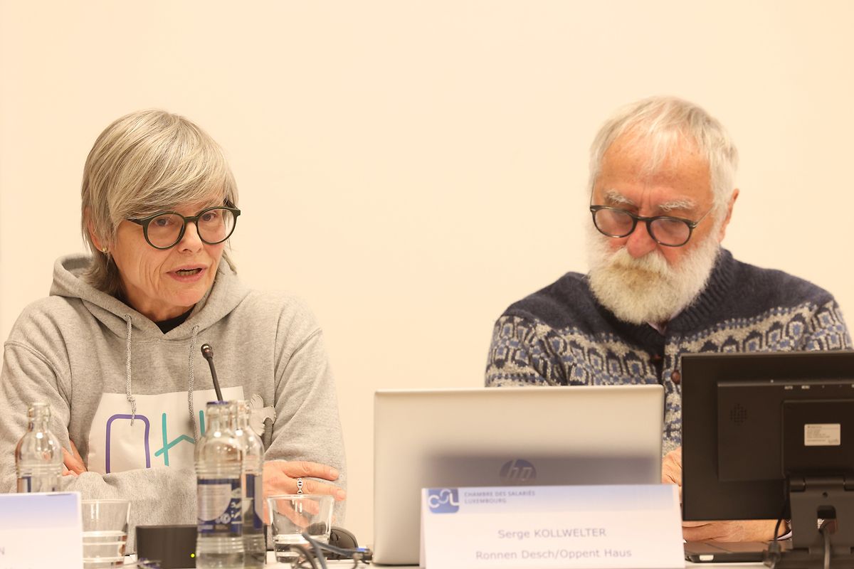 Marianne Donven and Serge Kollwelter are the representatives of the non-profit that launched the myrights.lu website