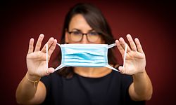 Coronavirus - Covid 19 - Maske - Mundschutz - Foto : Pierre Matgé/Luxemburger Wort