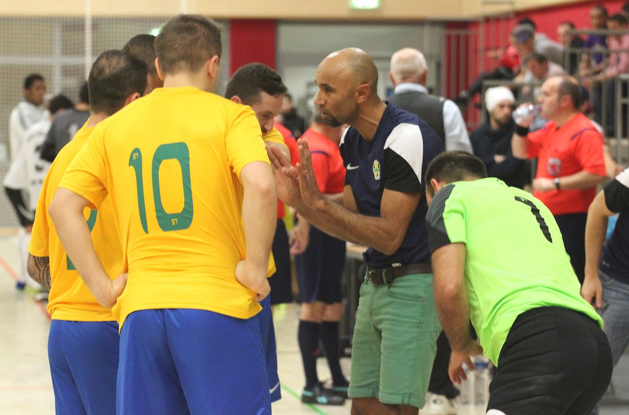 As palavras do treinador do Samba Seven ao intervalo
