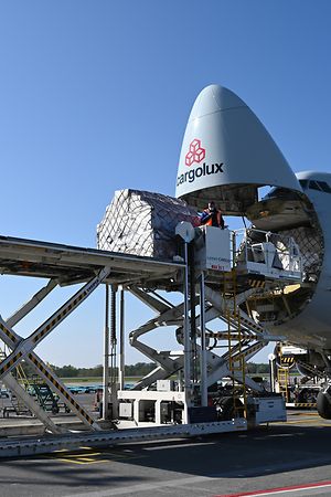 Cargolux en tant que pont aérien (26.04.2020)