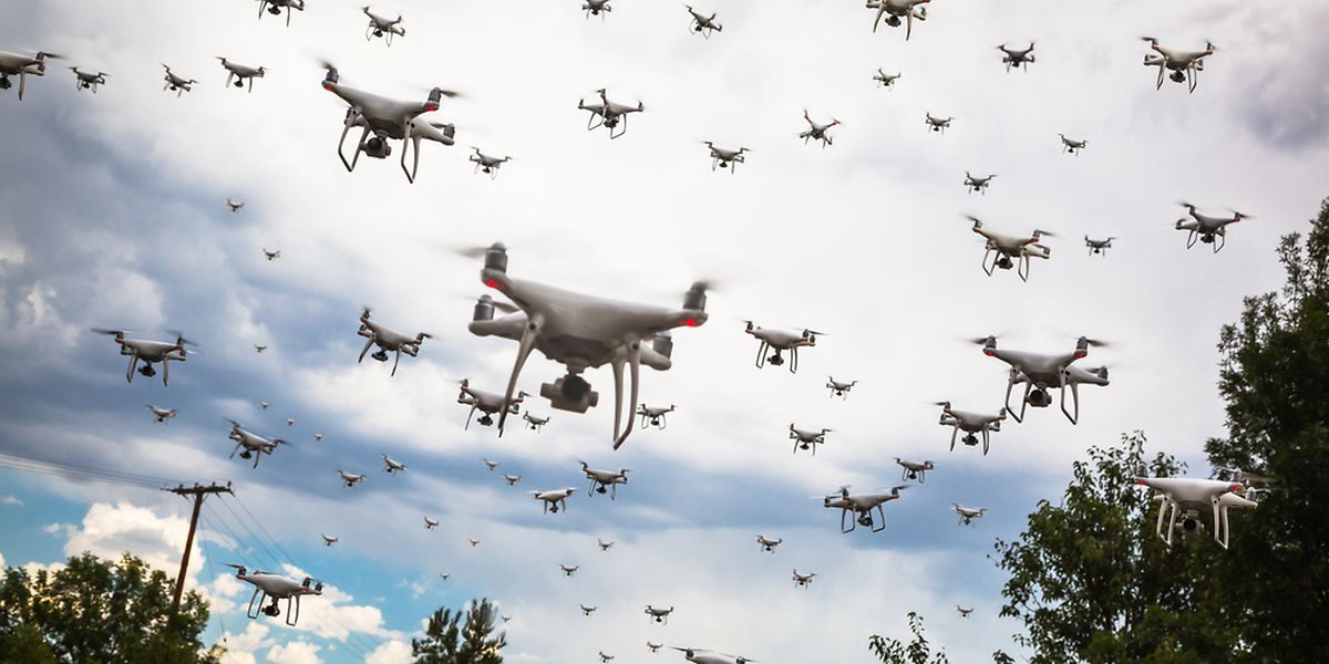 À l'avenir, la présence des drones devrait s'intensifier... 