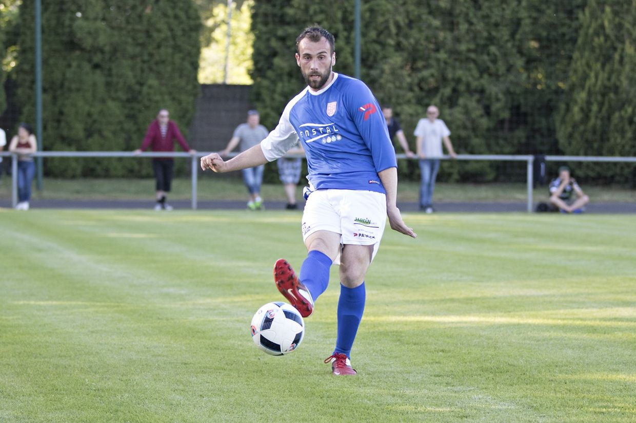 FC Mondercange - Union 05 Kayl-Tétange 1-2. - Nermin Adrovic (Union 05).