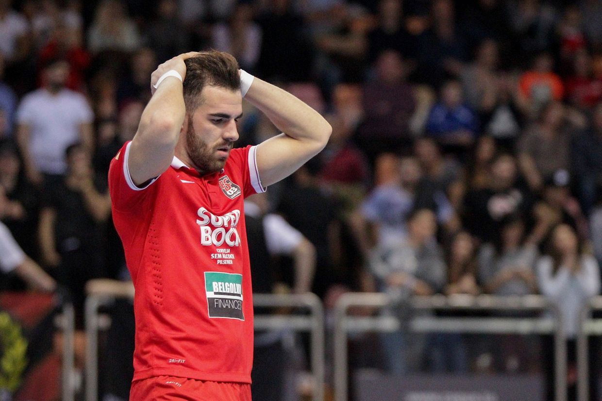 Daniel Vieira falhou a grande penalidade

