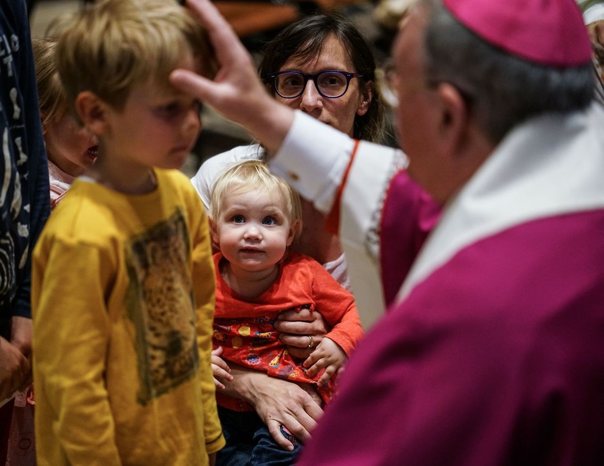 Oktave 2017,Andacht mit Segnung der Kinder und Eltern. Foto:Gerry Huberty