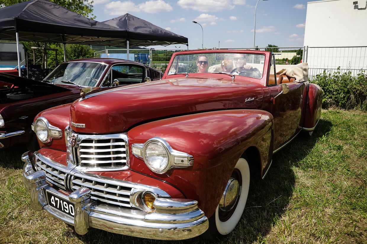 Noch bis Sonntag sind die US-Boliden in Stadtbredimus zu bestaunen.