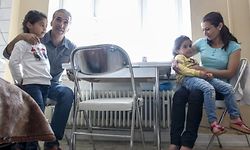 10.6. Osten / Weilerbach / Institut Heliar / Fluechtlingsheim / Familie 1 Foto:Guy Jallay