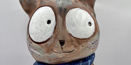 Round-headed clay sculpture artist steps into 3D - Vimarsana News