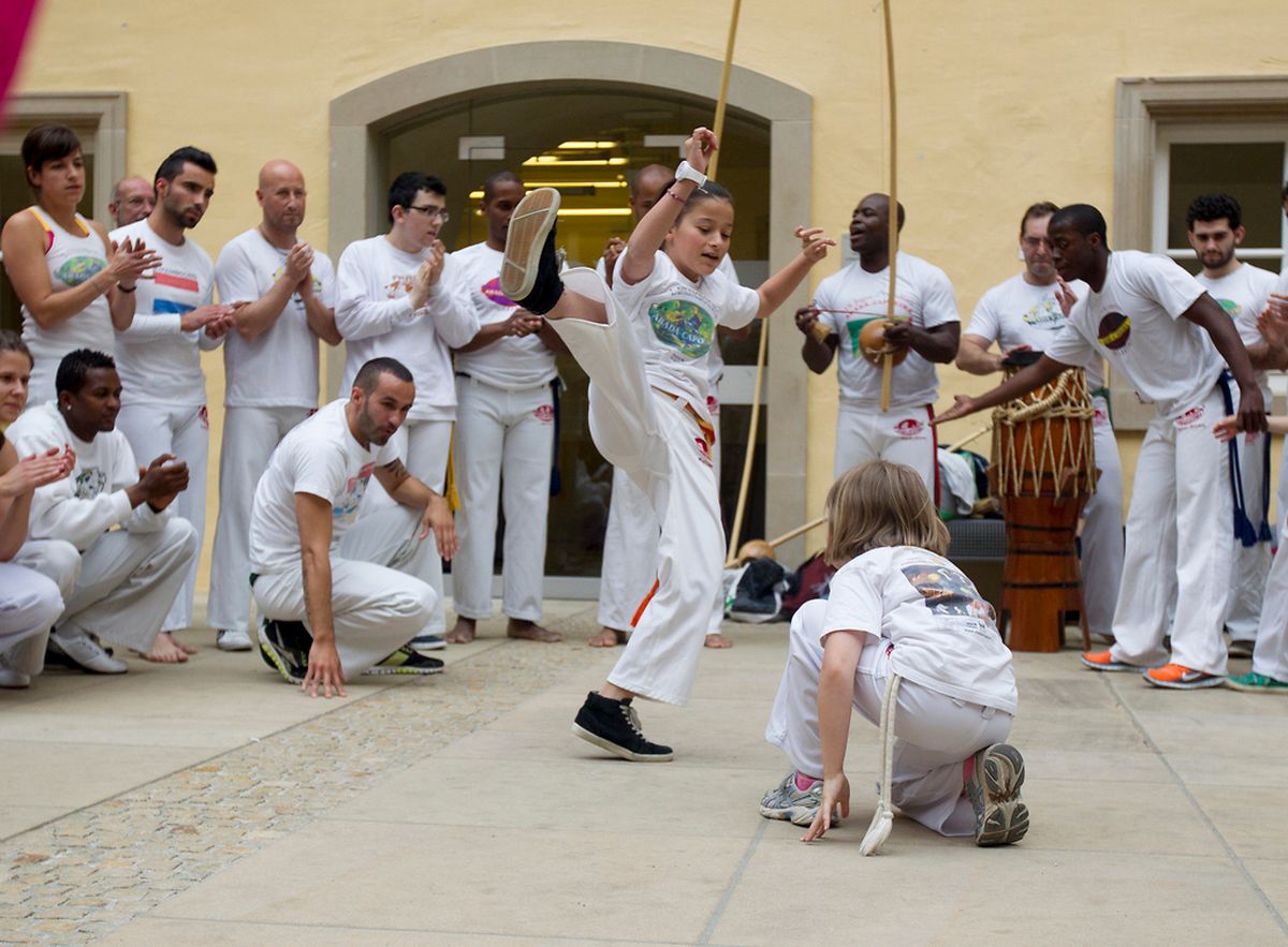 29.05.14 10 Anniversaire Abbaye de Neumunster,Abada Capoeira.CCRN,10 ans au coeur du Grund. Foto:Gerry Huberty