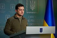 Presidente ucraiano Volodymyr Zelensky