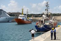 Die Aquarius lief am 15. August 2018 in Malta ein.