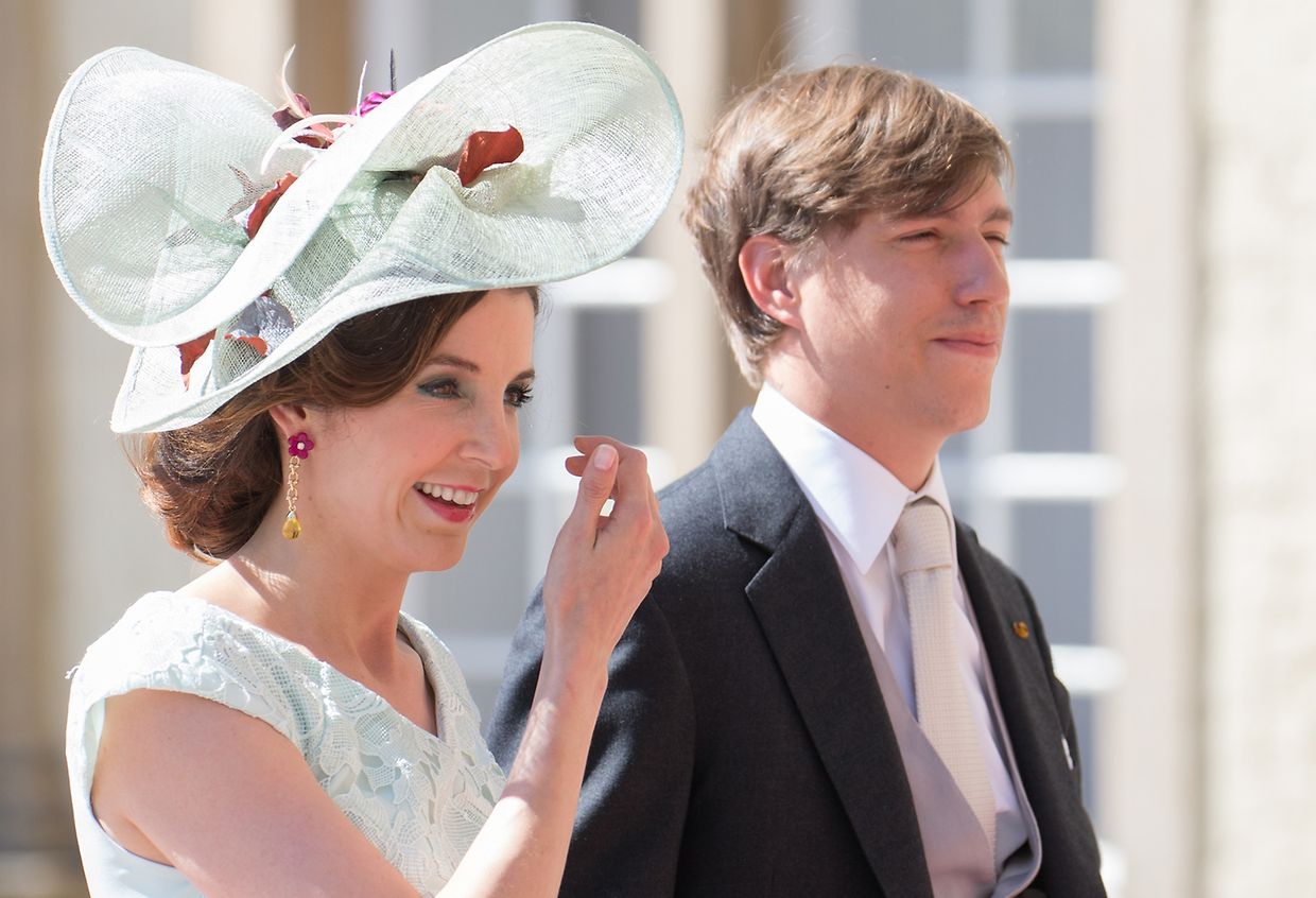 2016: Prinz Louis und Prinzessin Tessy am Nationalfeiertag in Luxemburg.